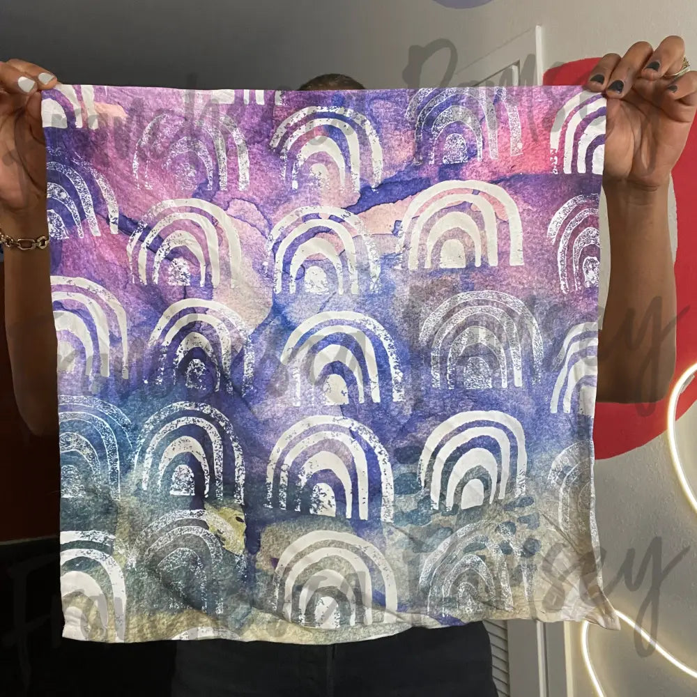 Flexin’ Watercolor Bandana