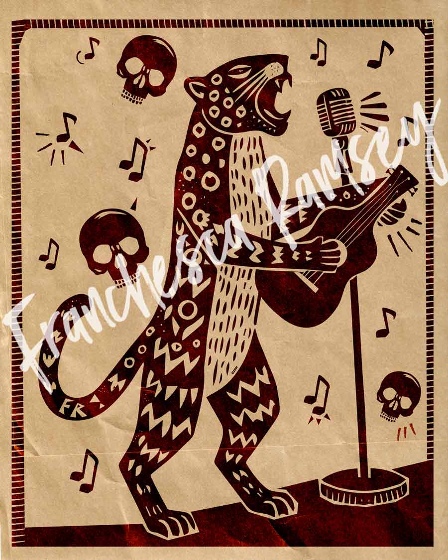 Karma the Leopard - 8x10 Digital Print