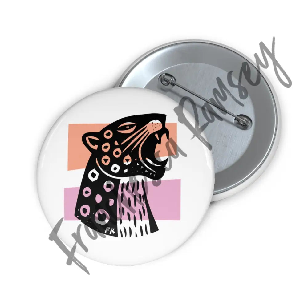 Leopards Eating Faces Buttons 2.25’’ Accessories